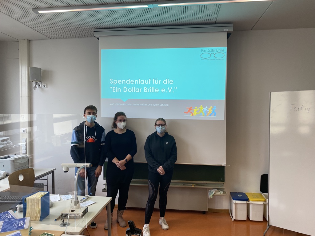 Service-Learning-Projekt „EinDollarBrille“