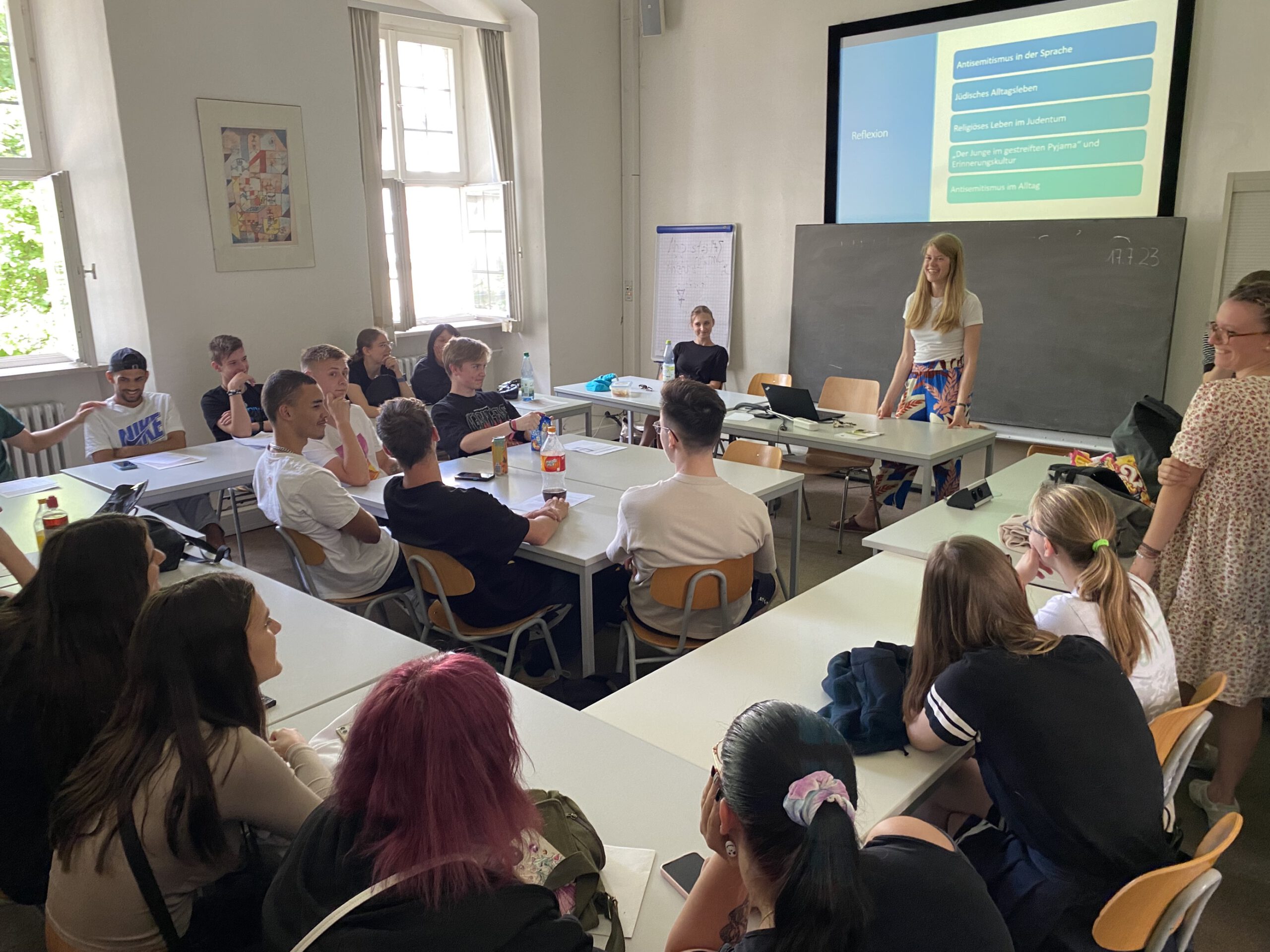 Auszubildende zu Gast an der Universität Bamberg 